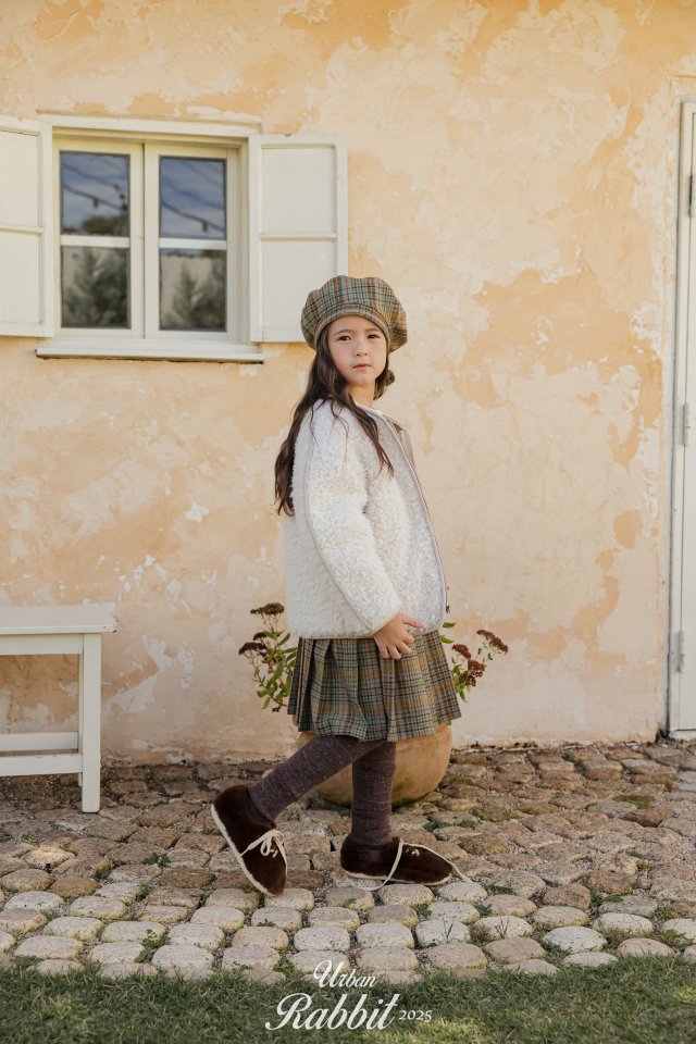 Urban Rabbit - Korean Children Fashion - #kidsstore - Check Long Skirt - 9
