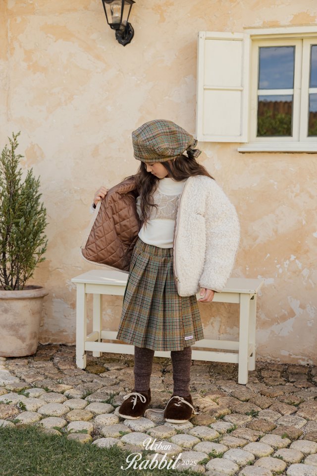 Urban Rabbit - Korean Children Fashion - #kidzfashiontrend - Soboro Padding Jacket - 5