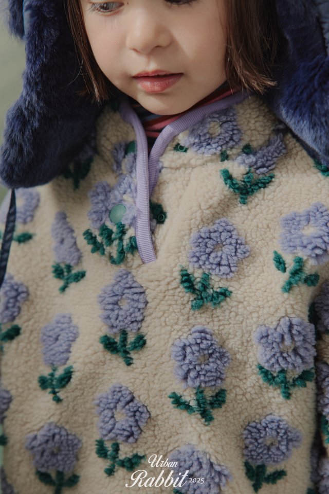 Urban Rabbit - Korean Children Fashion - #littlefashionista - Garden Fleece One-piece - 11