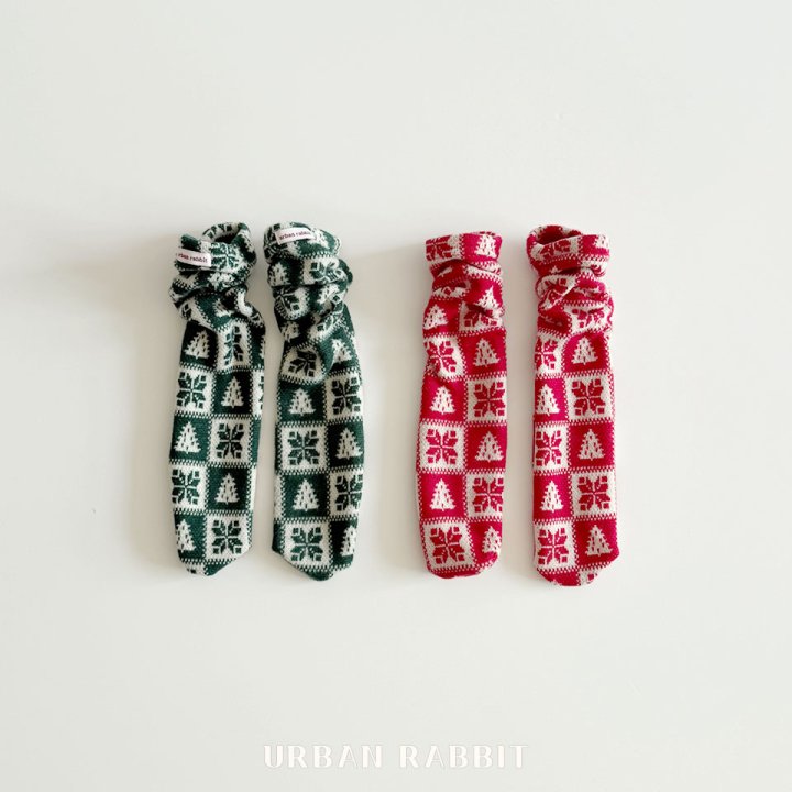 Urban Rabbit - Korean Children Fashion - #littlefashionista - Holiday Snowflake Socks - 8