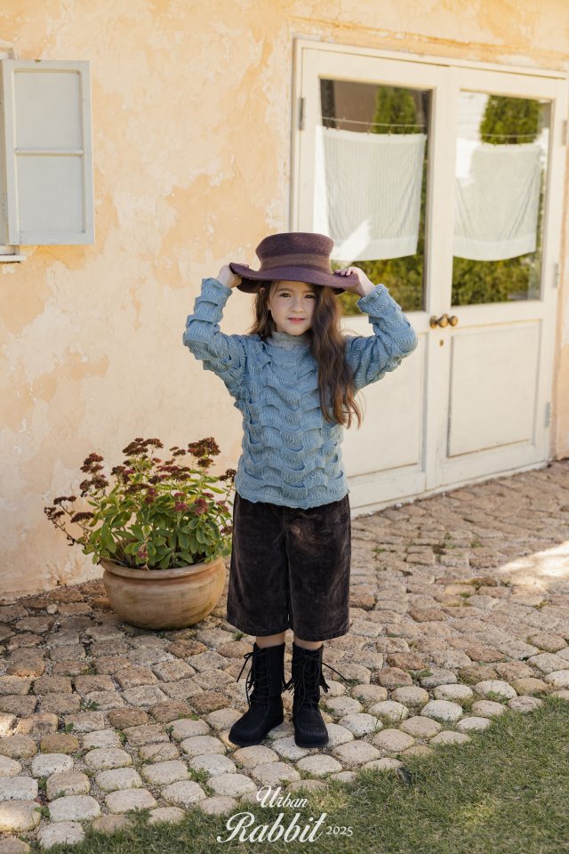 Urban Rabbit - Korean Children Fashion - #magicofchildhood - Wave Knit Tee - 11
