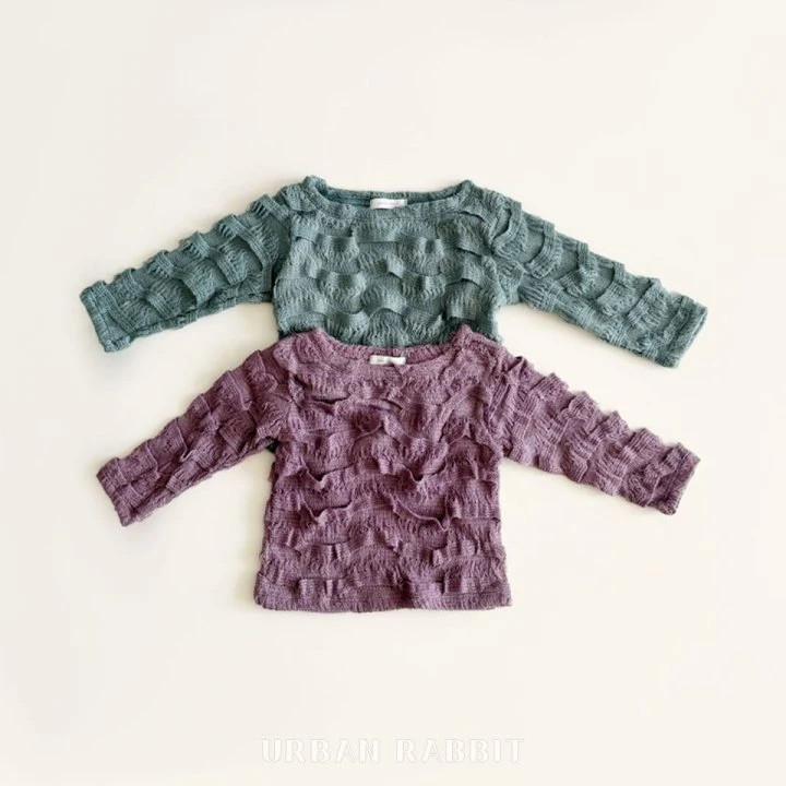 Urban Rabbit - Korean Children Fashion - #minifashionista - Wave Knit Tee - 12