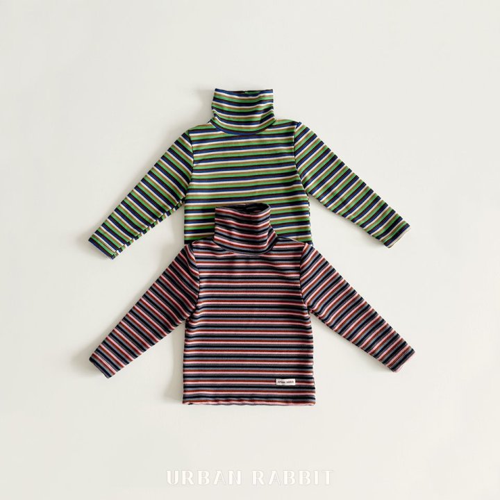 Urban Rabbit - Korean Children Fashion - #minifashionista - Kotatsu Half Turtleneck Tee - 12