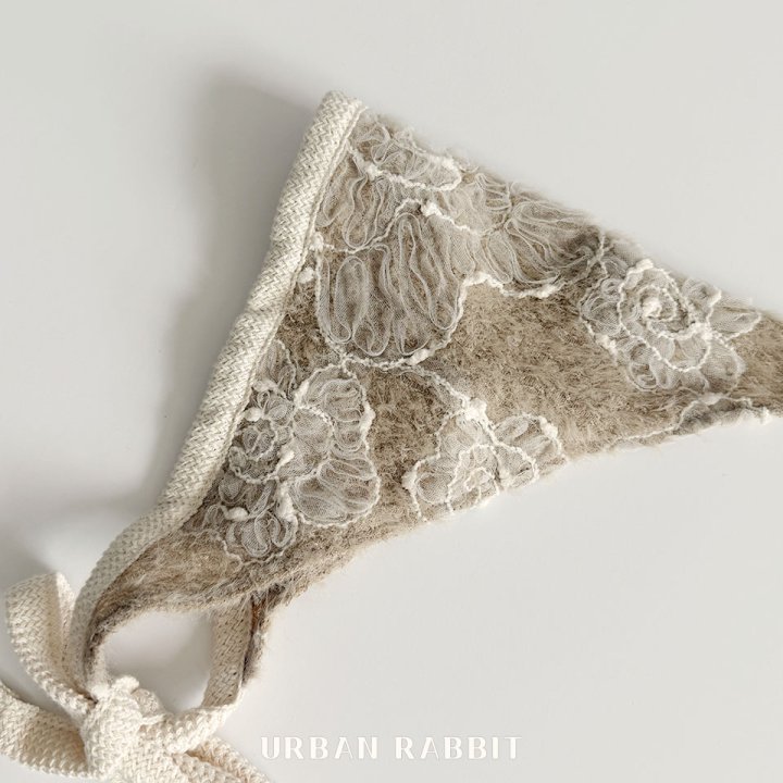 Urban Rabbit - Korean Children Fashion - #minifashionista - Angora Flower Scarf - 3