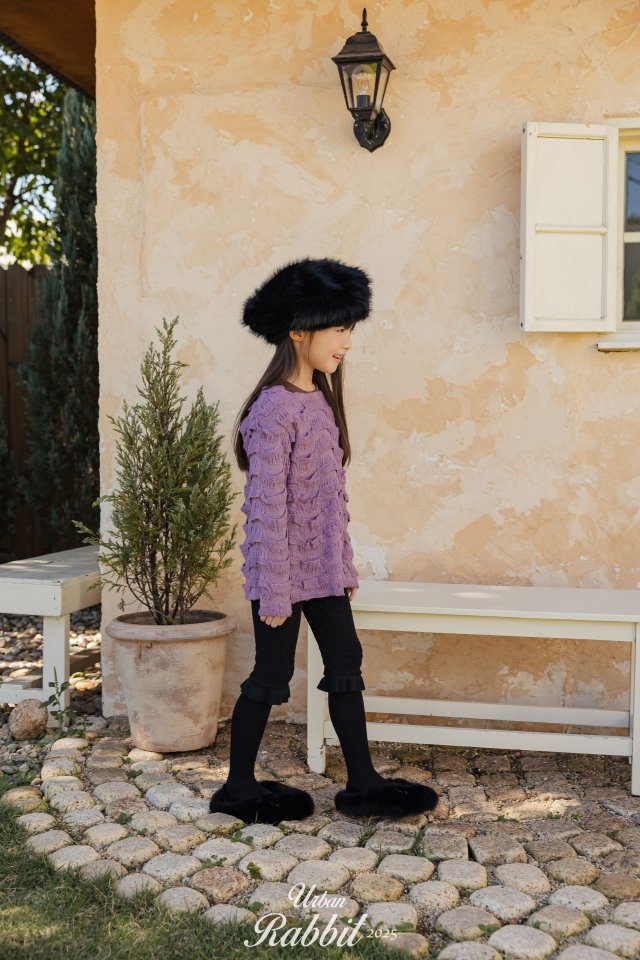 Urban Rabbit - Korean Children Fashion - #minifashionista - Frill Biker Pants - 7