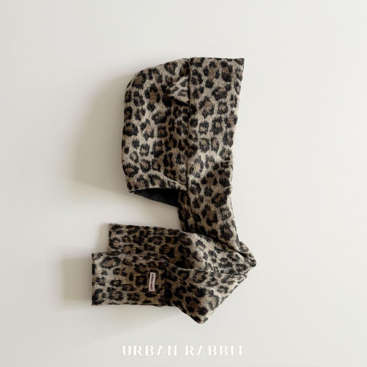 Urban Rabbit - Korean Children Fashion - #prettylittlegirls - Leopard Hood Muffler - 3