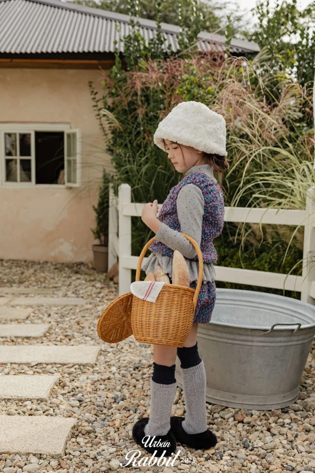Urban Rabbit - Korean Children Fashion - #prettylittlegirls - Popcorn Knit Vest - 8