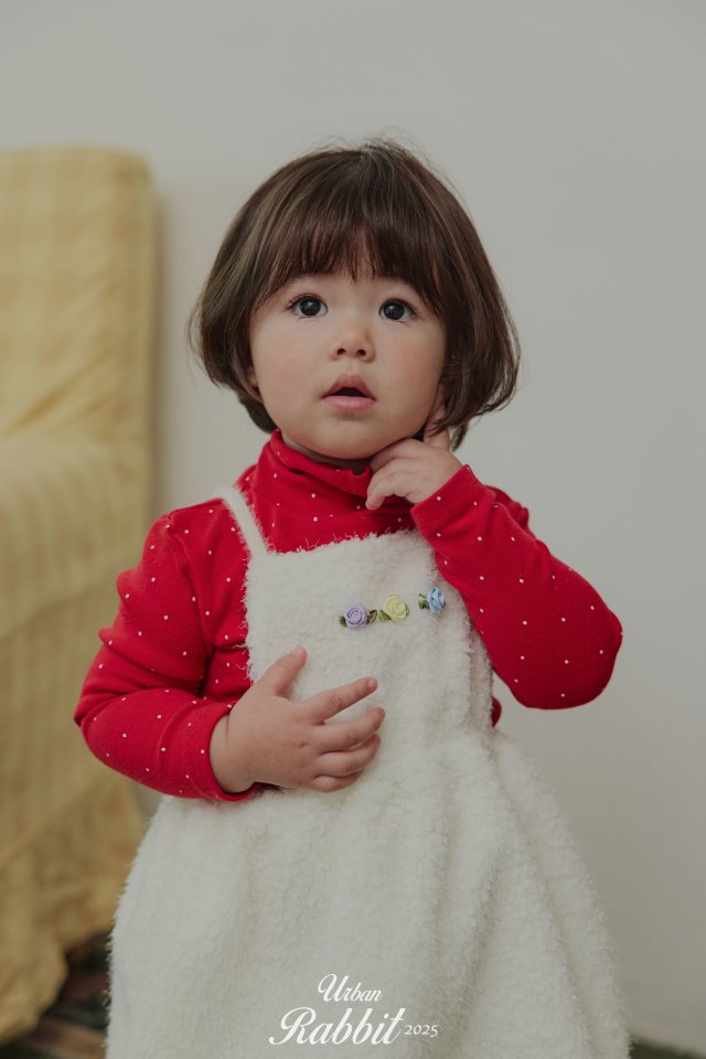Urban Rabbit - Korean Children Fashion - #prettylittlegirls - Snow One-piece - 5