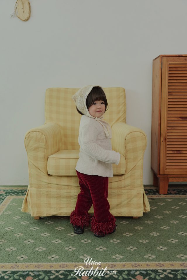 Urban Rabbit - Korean Children Fashion - #minifashionista - Angora Flower Scarf - 4