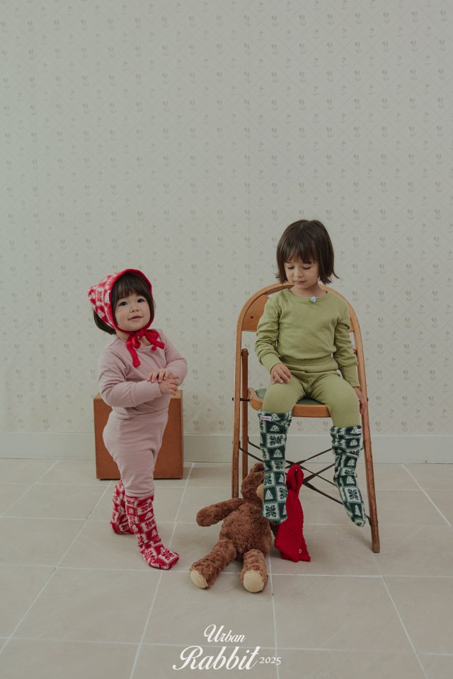 Urban Rabbit - Korean Children Fashion - #prettylittlegirls - Holiday Snowflake Socks - 11