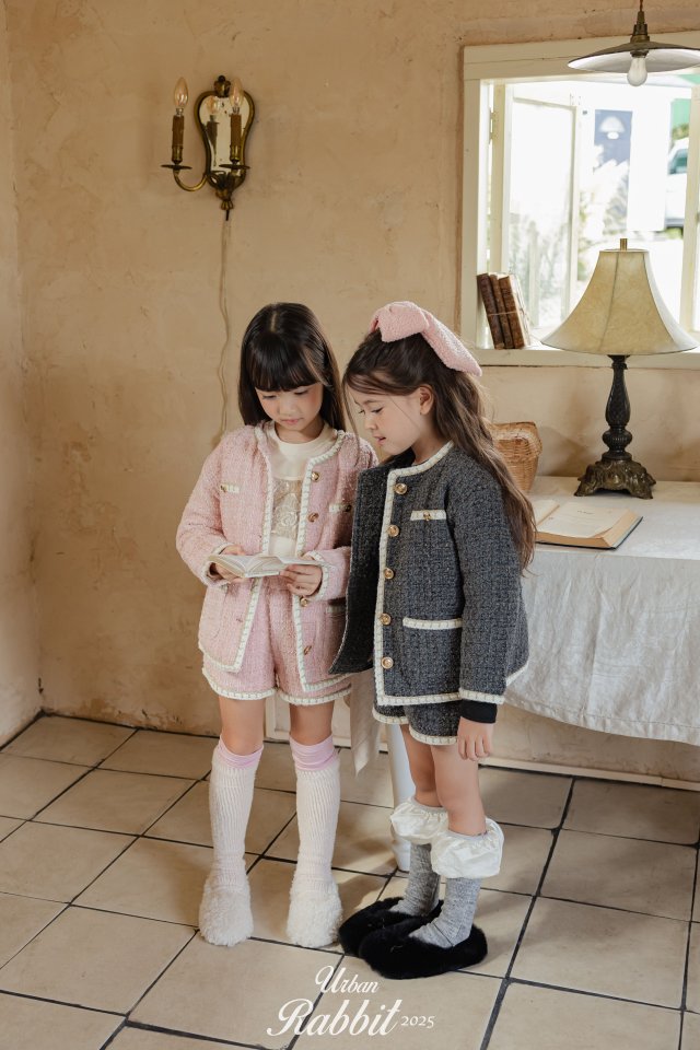 Urban Rabbit - Korean Children Fashion - #stylishchildhood - Tweed Short Pants - 8