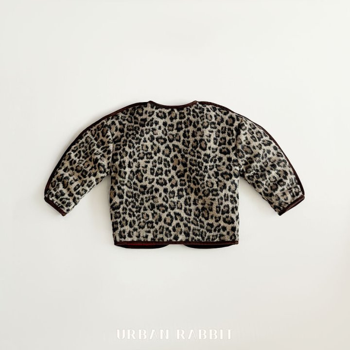 Urban Rabbit - Korean Children Fashion - #stylishchildhood - Leopard Padding Jacket - 12