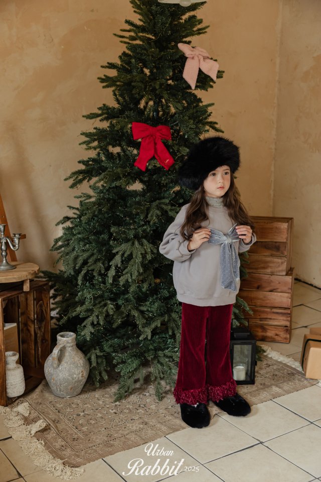 Urban Rabbit - Korean Children Fashion - #stylishchildhood - Poodle Rib Pants - 5
