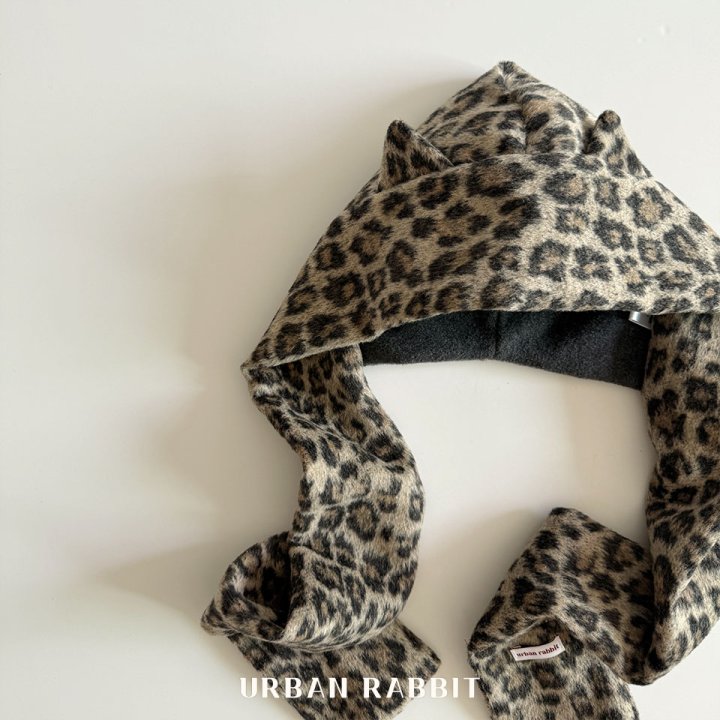 Urban Rabbit - Korean Children Fashion - #prettylittlegirls - Leopard Hood Muffler - 4