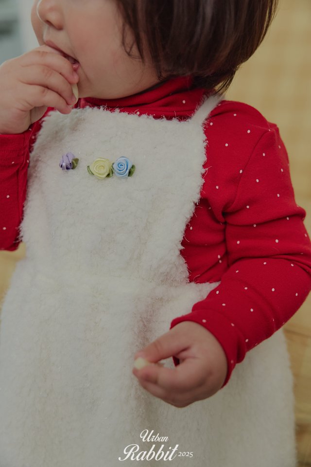 Urban Rabbit - Korean Children Fashion - #todddlerfashion - Snow One-piece - 6