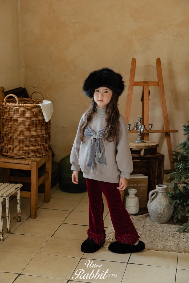 Urban Rabbit - Korean Children Fashion - #todddlerfashion - Poodle Rib Pants - 3