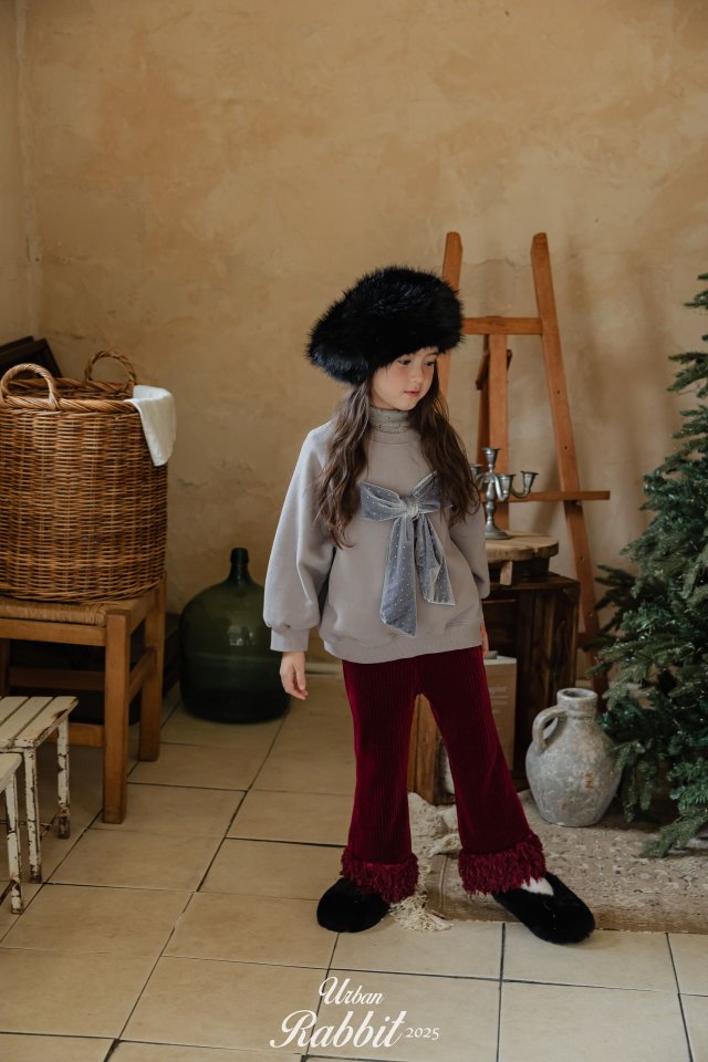 Urban Rabbit - Korean Children Fashion - #todddlerfashion - Poodle Rib Pants - 4