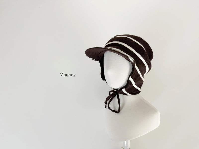 V Bunny - Korean Children Fashion - #Kfashion4kids - Stripe Strap Hat - 11