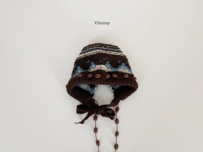 V Bunny - Korean Children Fashion - #Kfashion4kids - String Pom Pom Hat - 5