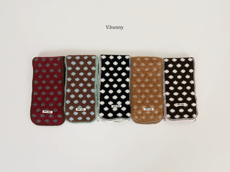 V Bunny - Korean Children Fashion - #Kfashion4kids - Dot Muffler