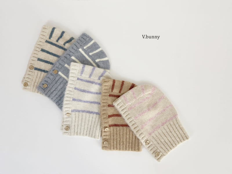 V Bunny - Korean Children Fashion - #childrensboutique - Padan Balaclava - 2