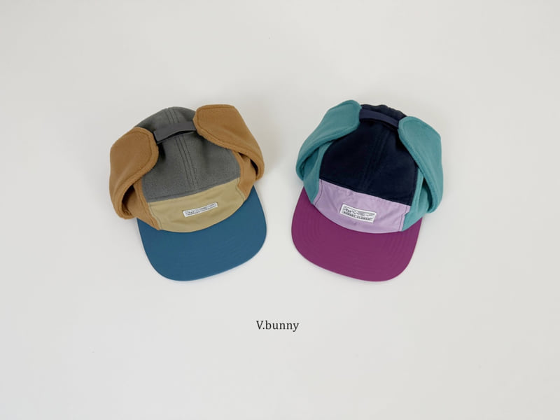 V Bunny - Korean Children Fashion - #childrensboutique - Fleece Ear Flap Cap