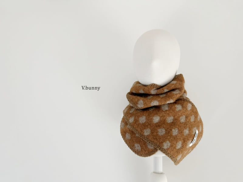 V Bunny - Korean Children Fashion - #childrensboutique - Dot Muffler - 10