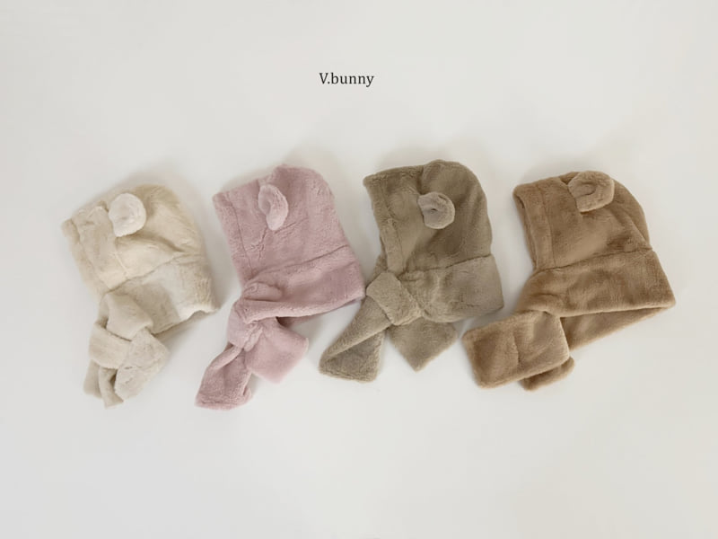 V Bunny - Korean Children Fashion - #discoveringself - Bear Muffler - 5