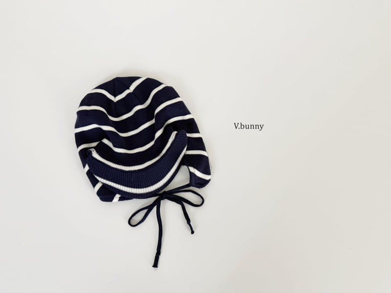V Bunny - Korean Children Fashion - #fashionkids - Stripe Strap Hat - 7