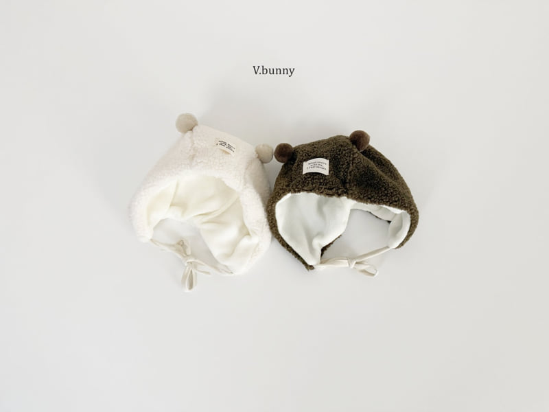 V Bunny - Korean Children Fashion - #fashionkids - Fluffy Fluffy Hat - 3