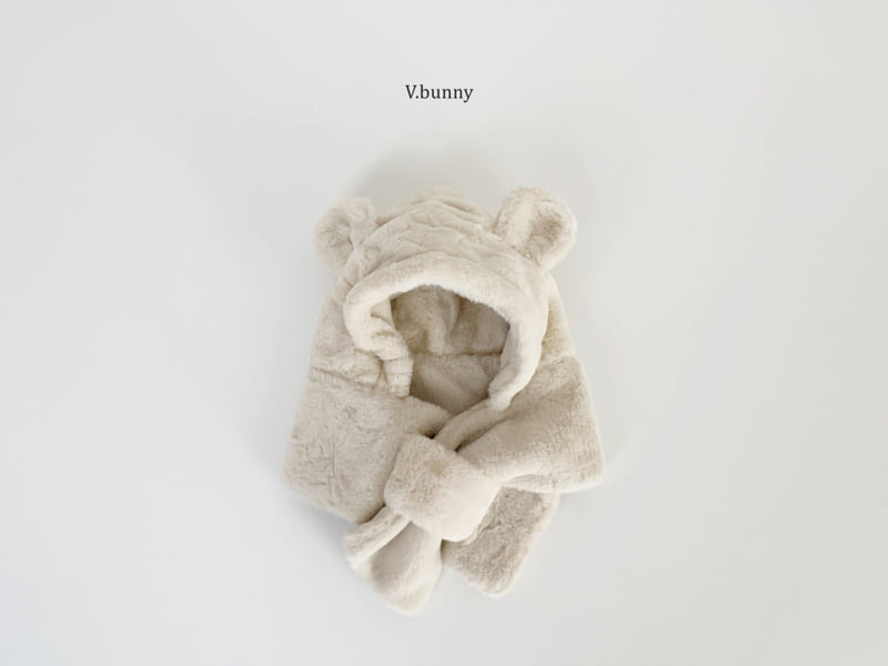 V Bunny - Korean Children Fashion - #kidsshorts - Bear Muffler - 7