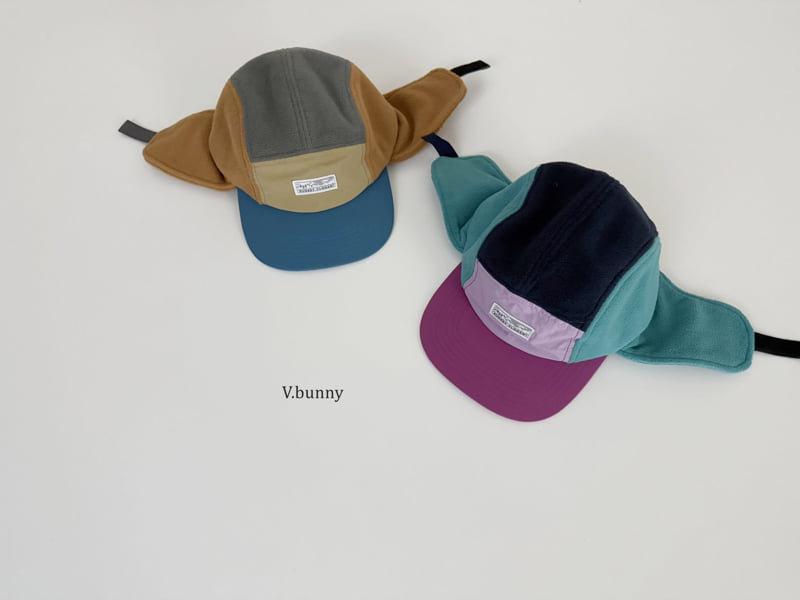 V Bunny - Korean Children Fashion - #kidsshorts - Fleece Ear Flap Cap - 5