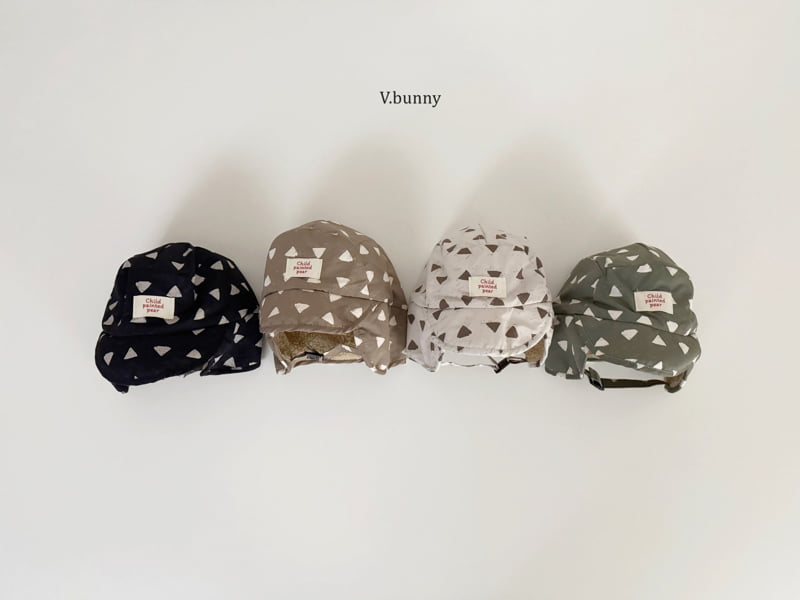 V Bunny - Korean Children Fashion - #kidsshorts - Triangle Cap