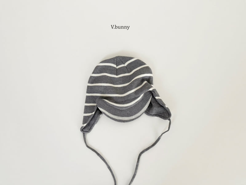 V Bunny - Korean Children Fashion - #kidsstore - Stripe Strap Hat - 9