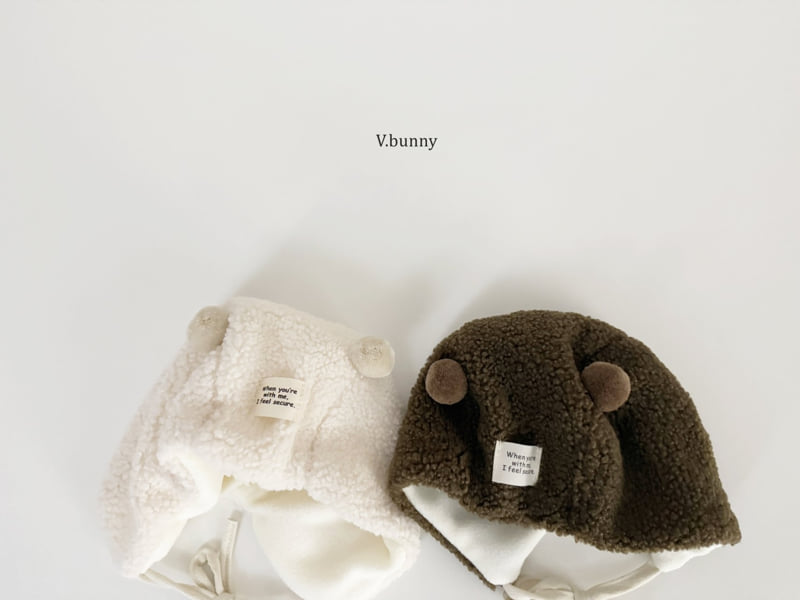 V Bunny - Korean Children Fashion - #kidsstore - Fluffy Fluffy Hat - 5