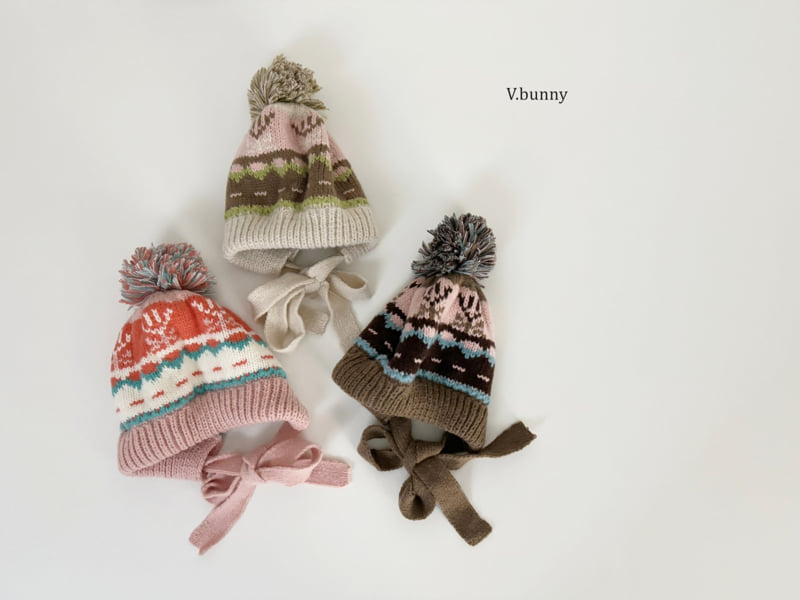 V Bunny - Korean Children Fashion - #kidsshorts - Er Beanie - 4