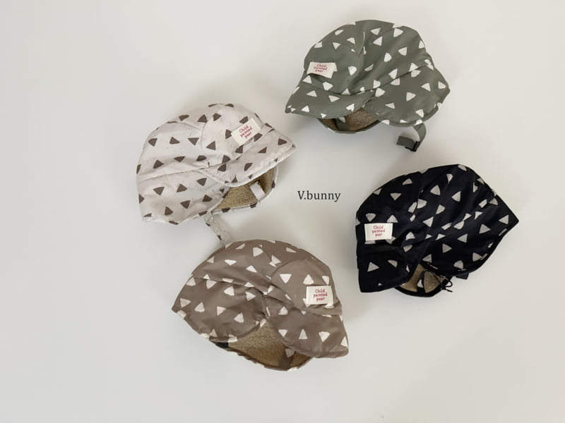 V Bunny - Korean Children Fashion - #kidzfashiontrend - Triangle Cap - 3