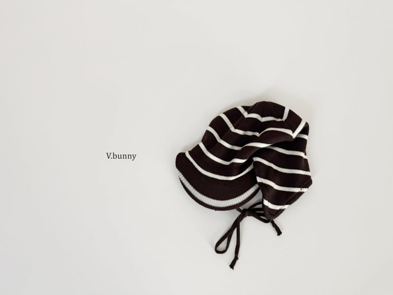 V Bunny - Korean Children Fashion - #littlefashionista - Stripe Strap Hat - 12