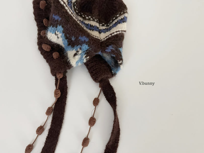 V Bunny - Korean Children Fashion - #littlefashionista - String Pom Pom Hat - 6