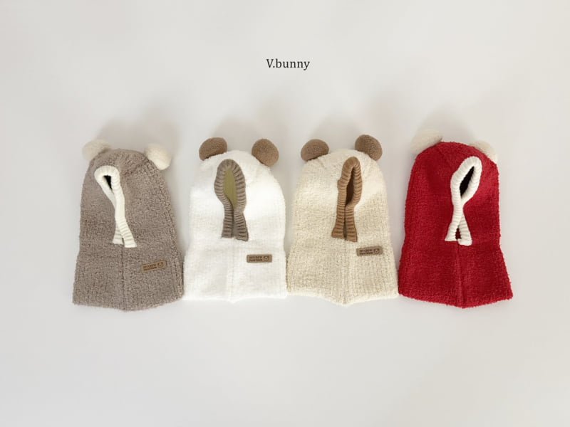 V Bunny - Korean Children Fashion - #littlefashionista - Bear Balaclava