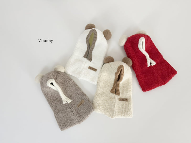 V Bunny - Korean Children Fashion - #magicofchildhood - Bear Balaclava - 2
