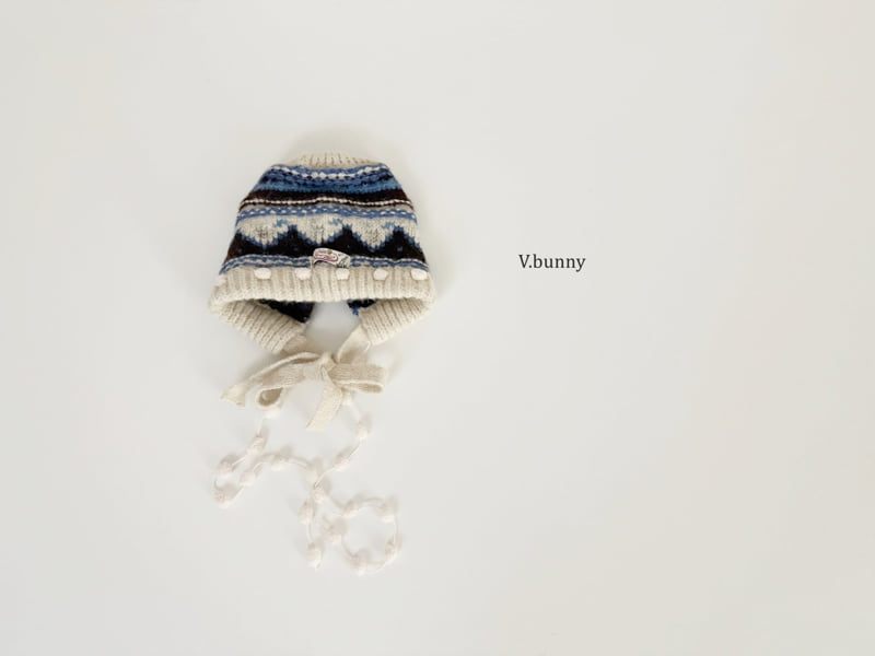 V Bunny - Korean Children Fashion - #minifashionista - String Pom Pom Hat - 8
