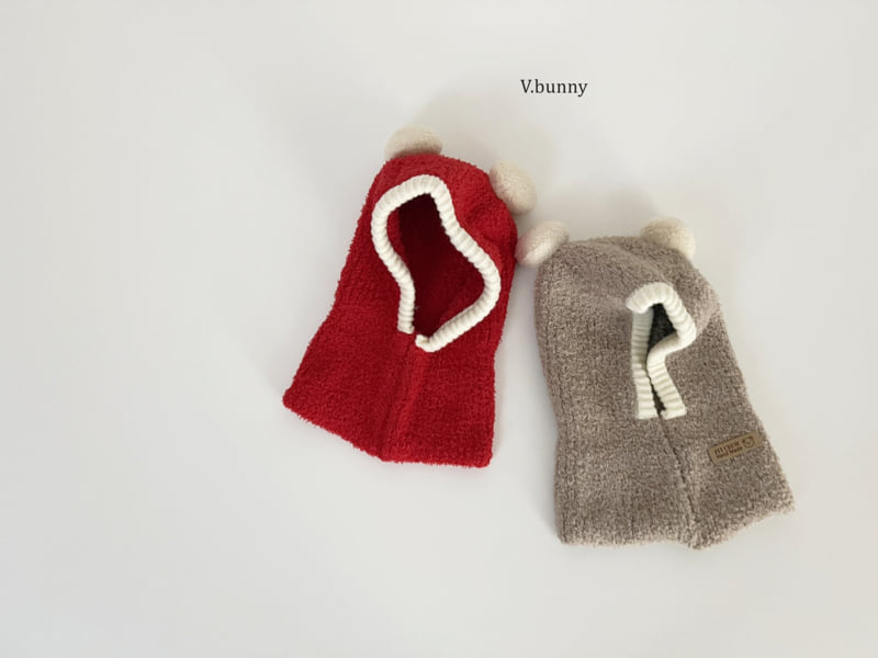 V Bunny - Korean Children Fashion - #minifashionista - Bear Balaclava - 4