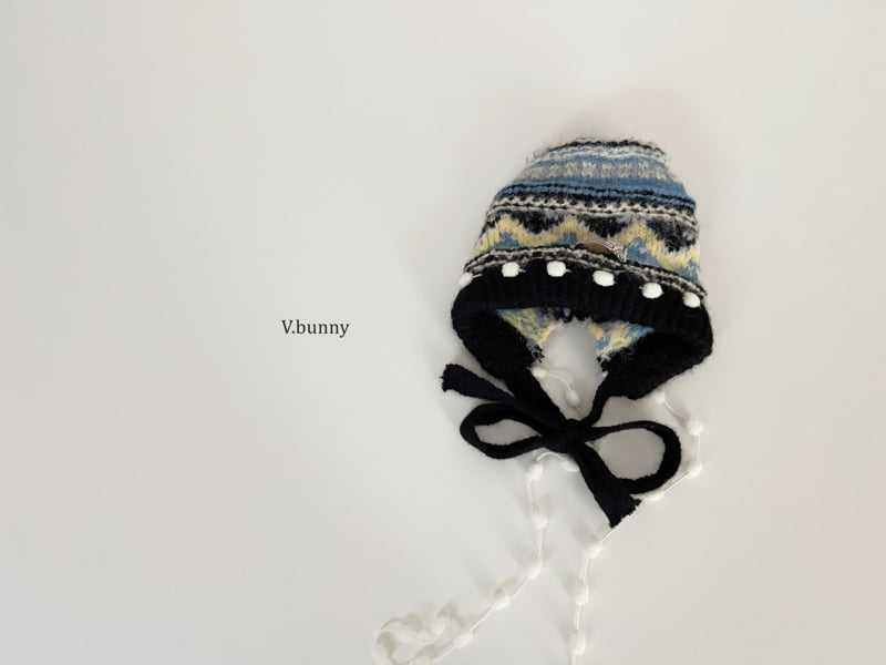 V Bunny - Korean Children Fashion - #todddlerfashion - String Pom Pom Hat - 10