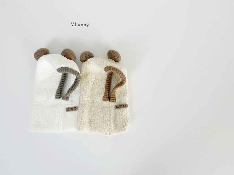 V Bunny - Korean Children Fashion - #todddlerfashion - Bear Balaclava - 5