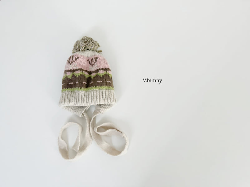 V Bunny - Korean Children Fashion - #toddlerclothing - Er Beanie - 12