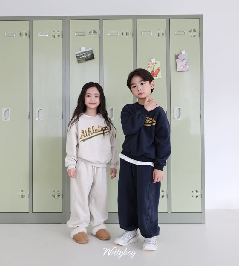 Witty Boy - Korean Children Fashion - #Kfashion4kids - Mono Fleece Jogger Pants - 11