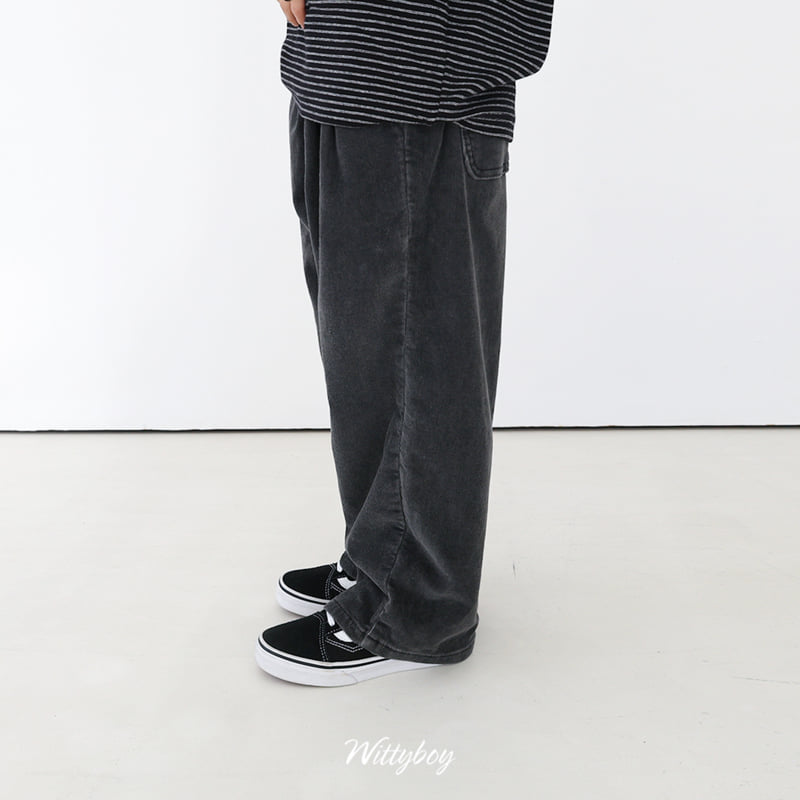 Witty Boy - Korean Children Fashion - #Kfashion4kids - Abel Corduroy Pants - 8