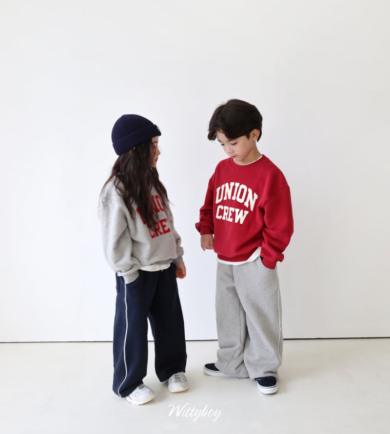 Witty Boy - Korean Children Fashion - #Kfashion4kids - Union Sweatshirt - 5