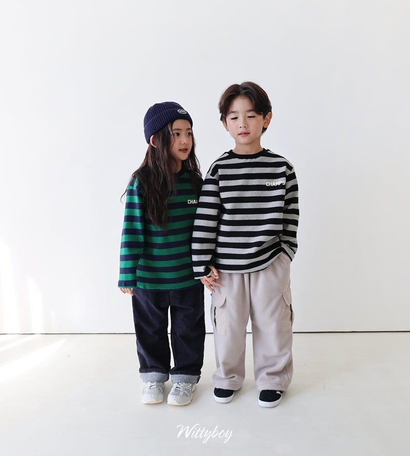 Witty Boy - Korean Children Fashion - #Kfashion4kids - Winter Hip Selvage Pants - 10
